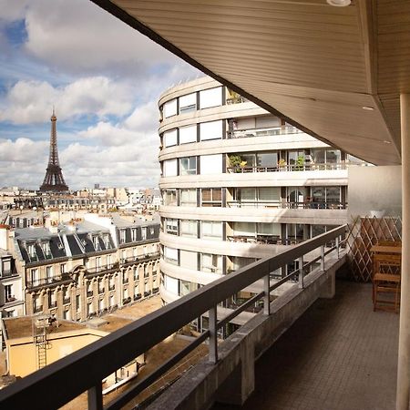 Appartement Vue Tour Eiffel Париж Экстерьер фото