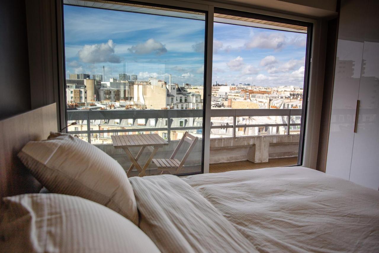 Appartement Vue Tour Eiffel Париж Экстерьер фото